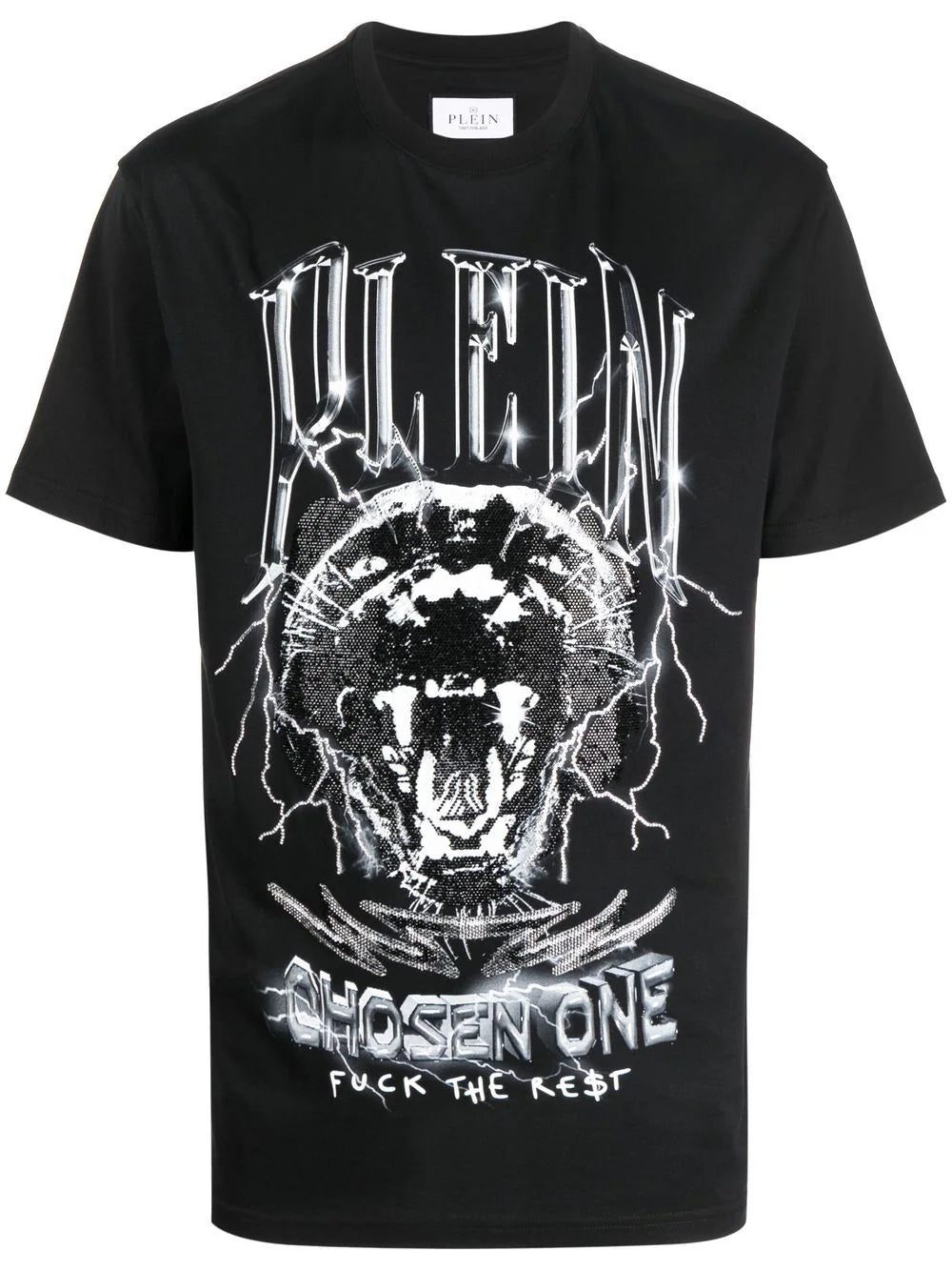 Philipp Plein logo-print short-sleeved T-shirt