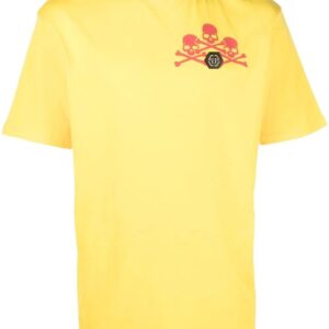 Philipp Plein skull-print detail T-shirt