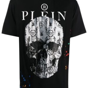 Philipp Plein skull-print short-sleeve T-shirt
