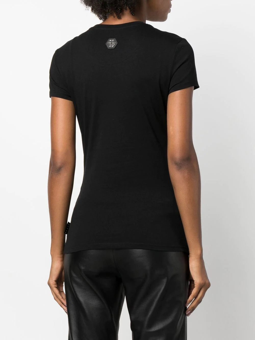 Philipp Plein Sexy Pure-fit skull strass T-shirt - Image 4