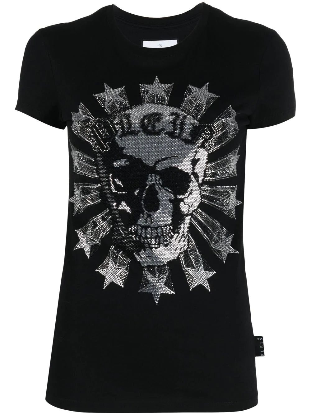 Philipp Plein Sexy Pure-fit skull strass T-shirt