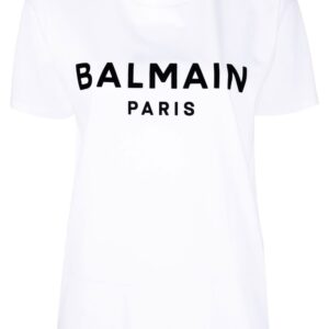 Balmain logo-print cotton T-shirt