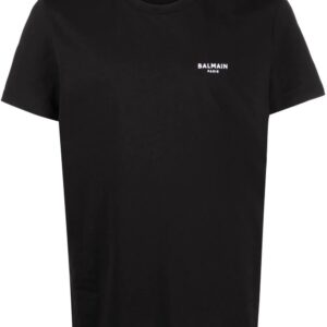 Balmain logo-print crewneck T-shirt