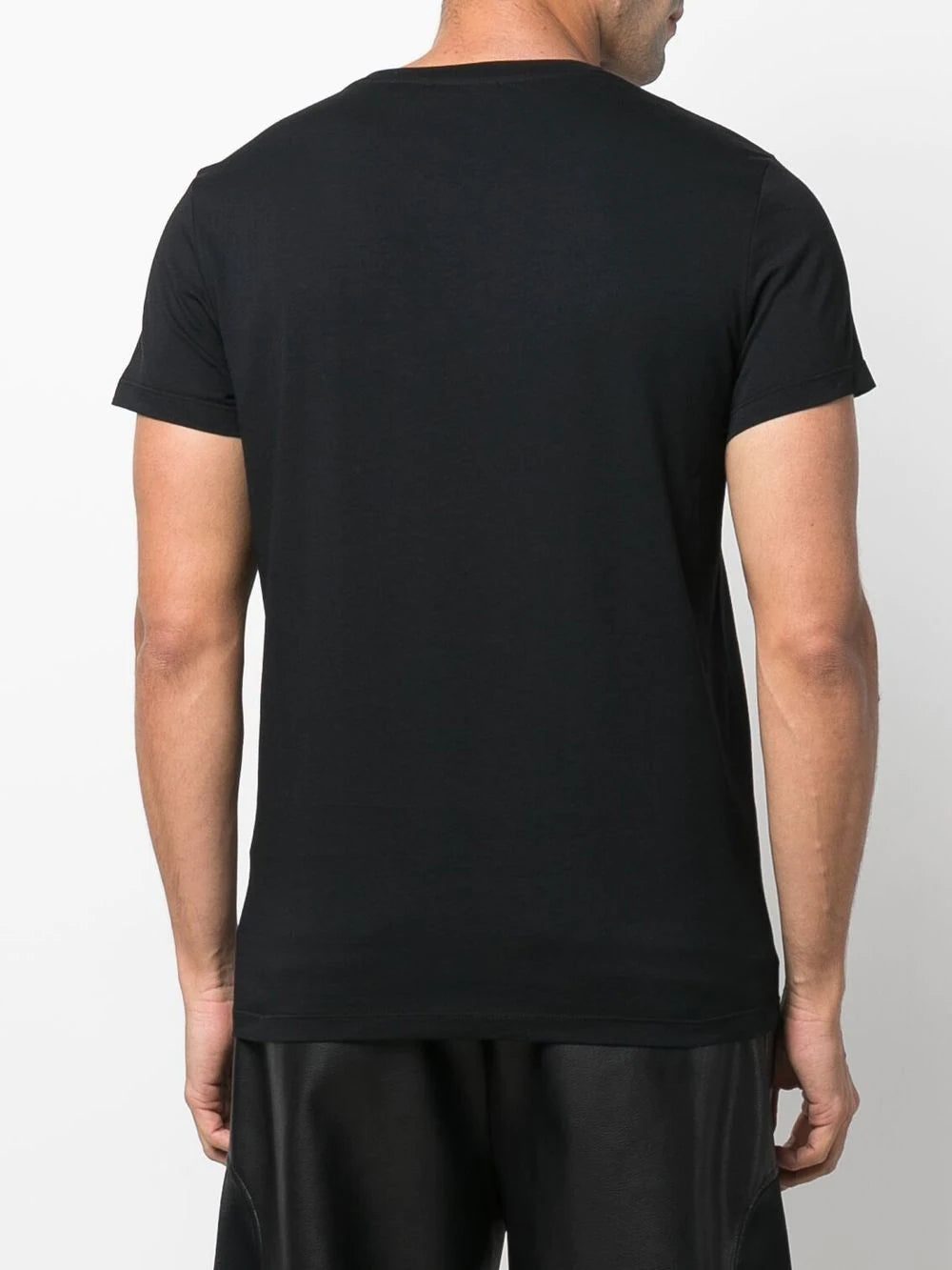 Balmain logo-embossed cotton T-shirt - Image 4