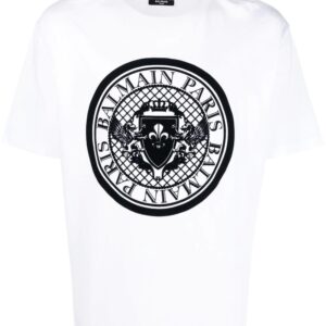 Balmain  logo-print cotton T-shirt
