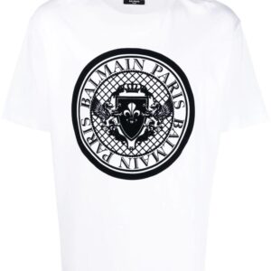 Balmain  logo-print cotton T-shirt