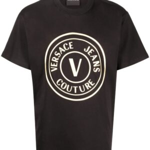 Versace Jeans Couture logo-print crew neck T-shirt