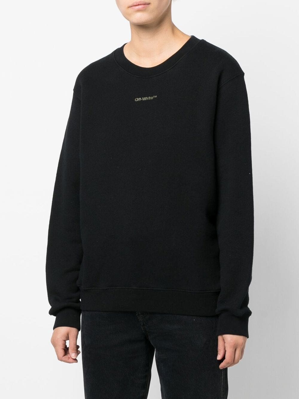 Off-White signature Arrows tie-dye crewneck sweatshirt - Image 3