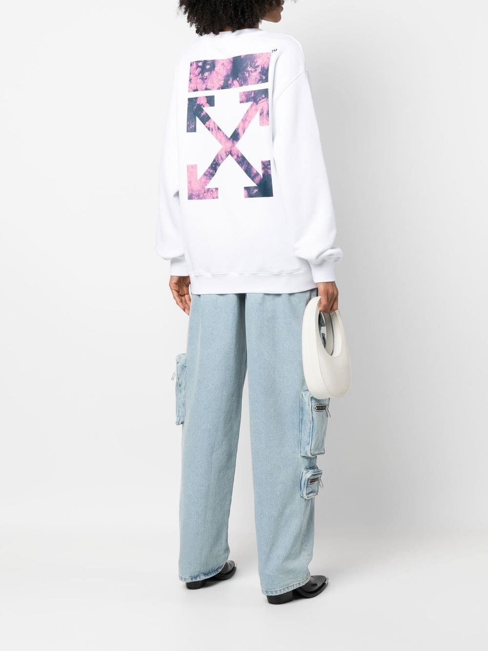 Off-White tie-dye Arrow sweatshirt - Image 2