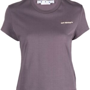 Off-White logo-print cotton T-shirt