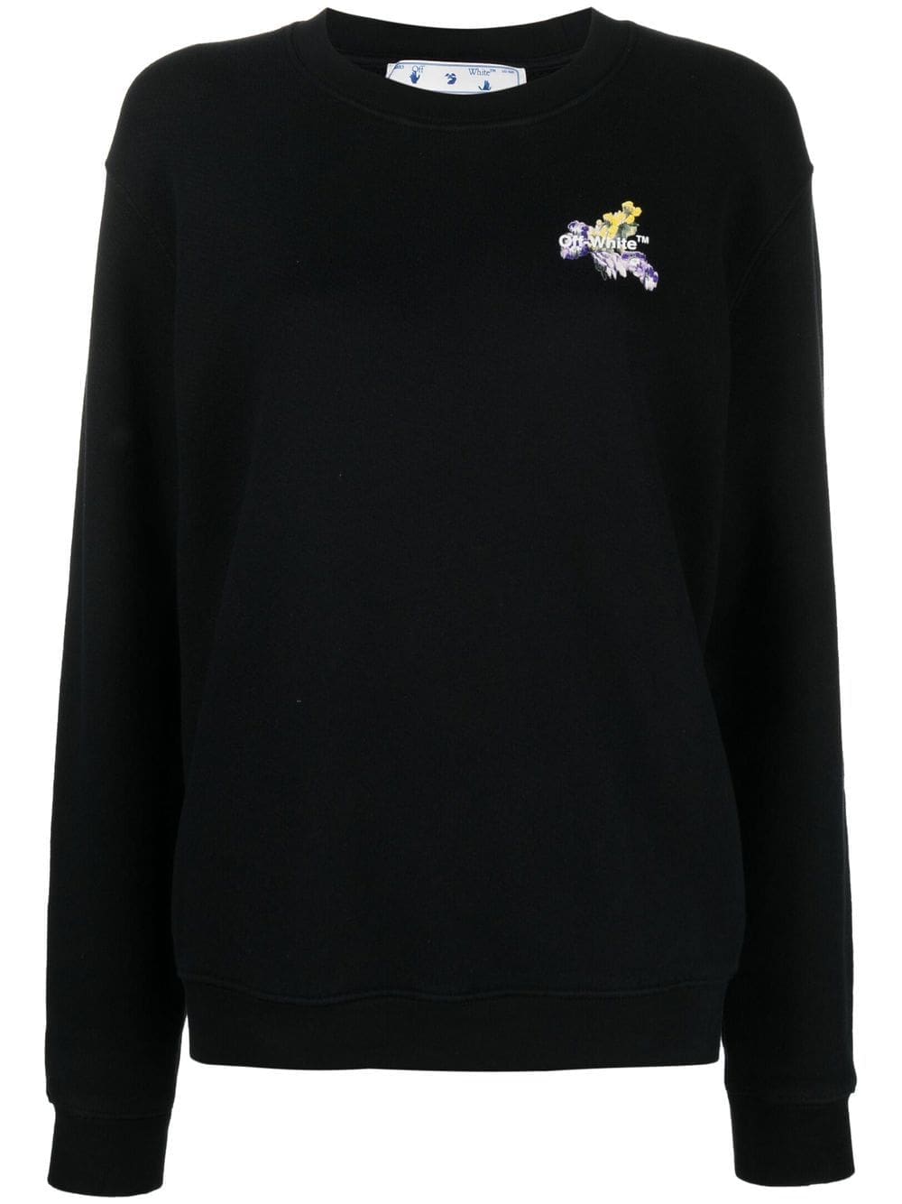 Off-White Floral Arrows crew-neck sweatshirt