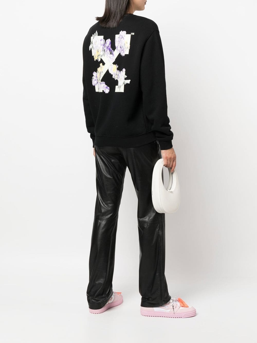 Off-White Floral Arrows crew-neck sweatshirt - Image 2