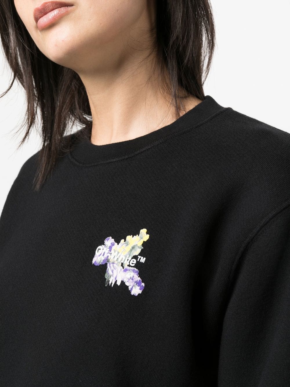 Off-White Floral Arrows crew-neck sweatshirt - Image 5