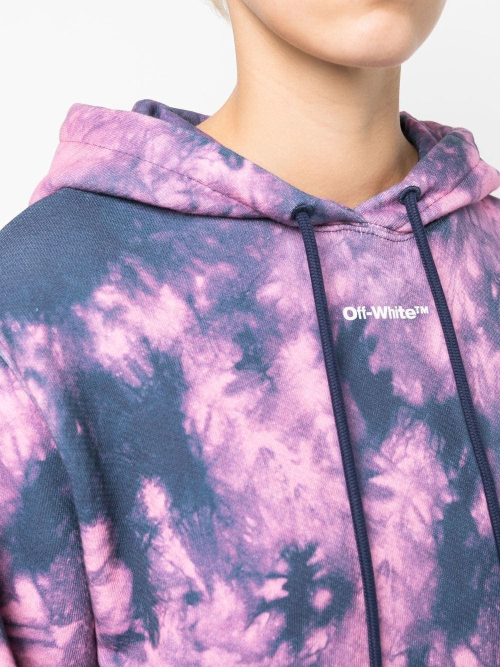 Off-White Arrows-motif tie-dye hoodie - Image 5
