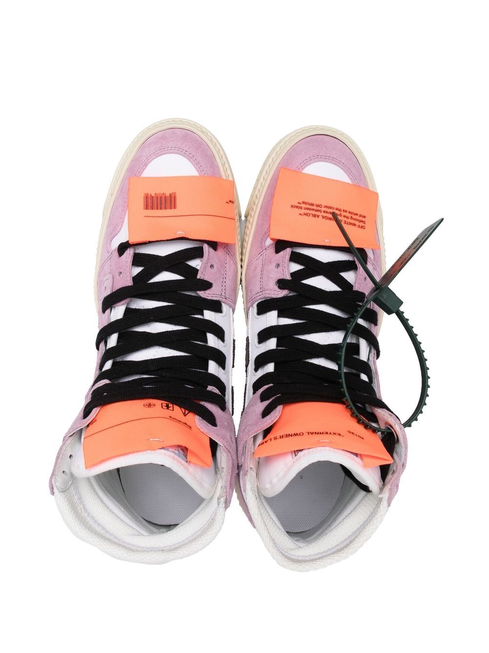 Off-White Zip-Tie lace-up sneakers - Image 4