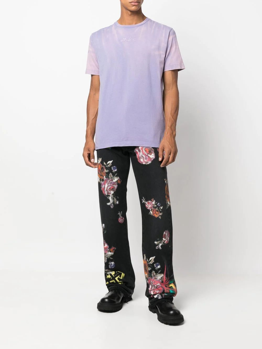 Off-White Laundry Script short sleeve T-shirt - Image 2