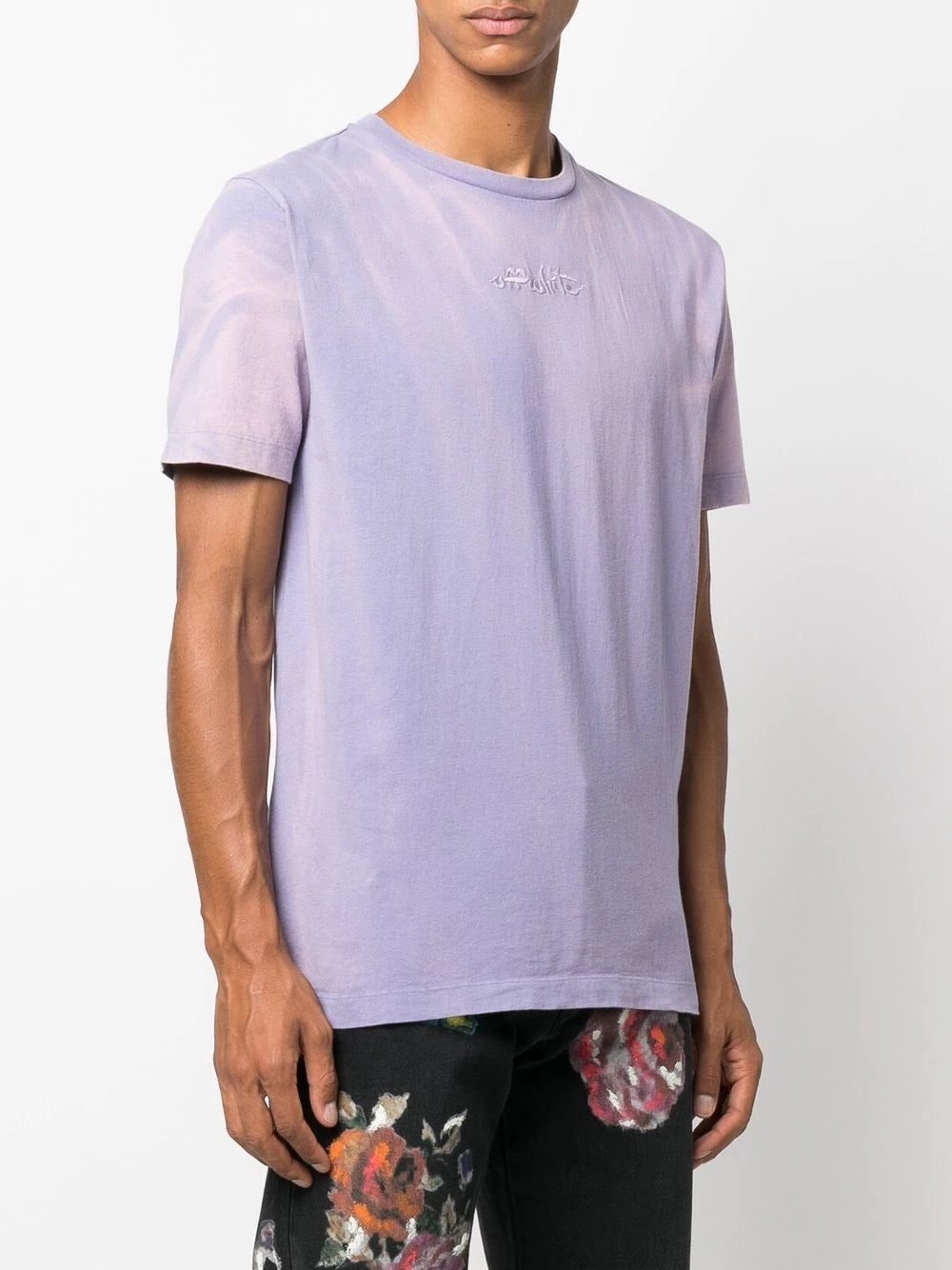 Off-White Laundry Script short sleeve T-shirt - Image 3
