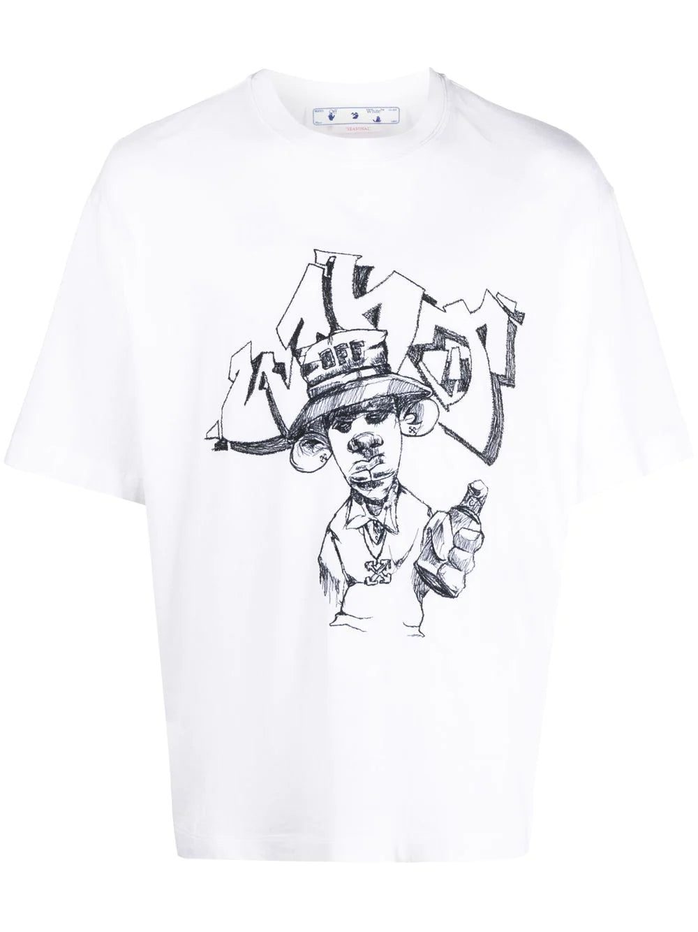 Off-White graphic-print short-sleeve T-shirt