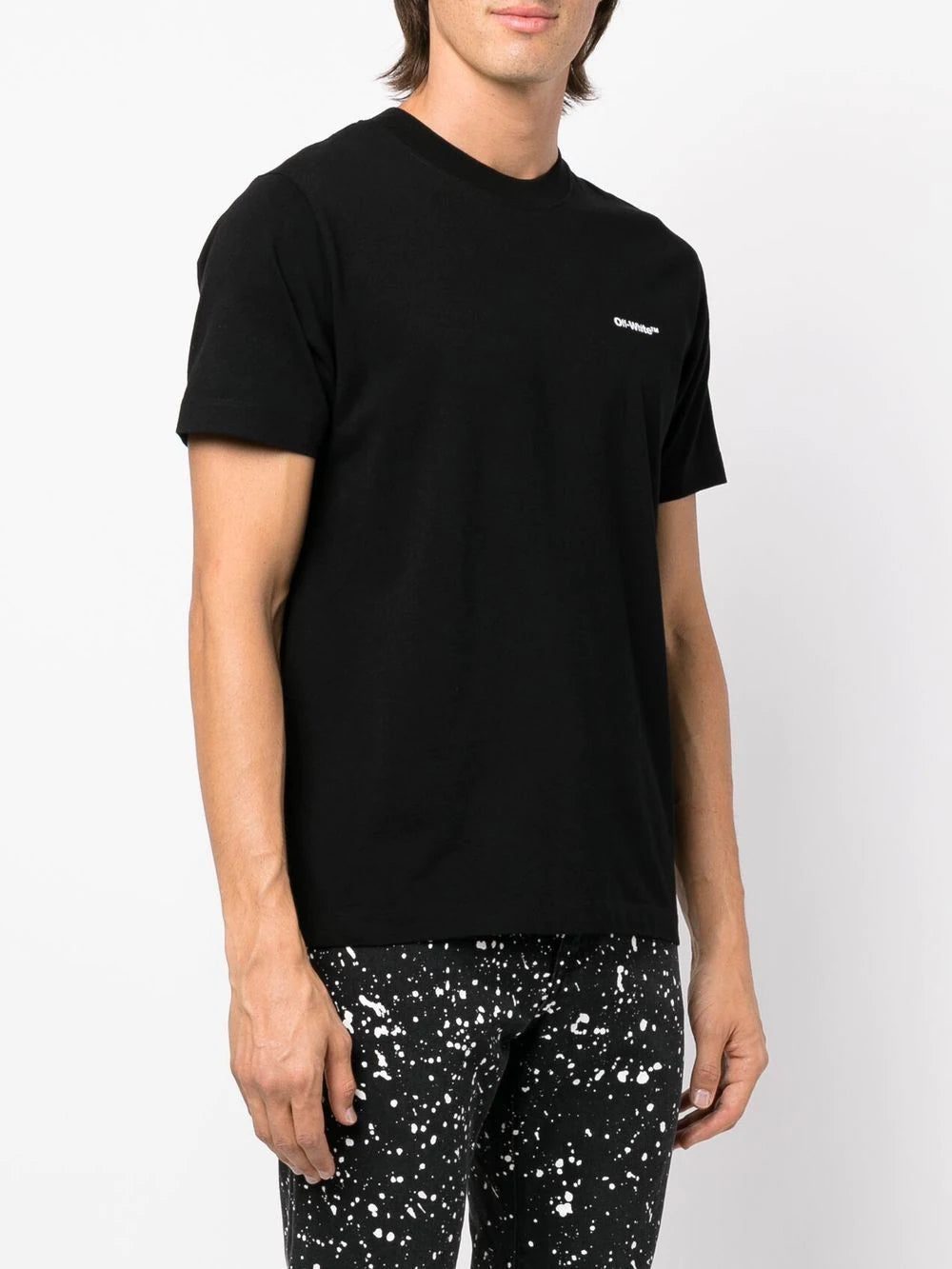 Off-White Wave Diag-stripe cotton T-shirt - Image 4