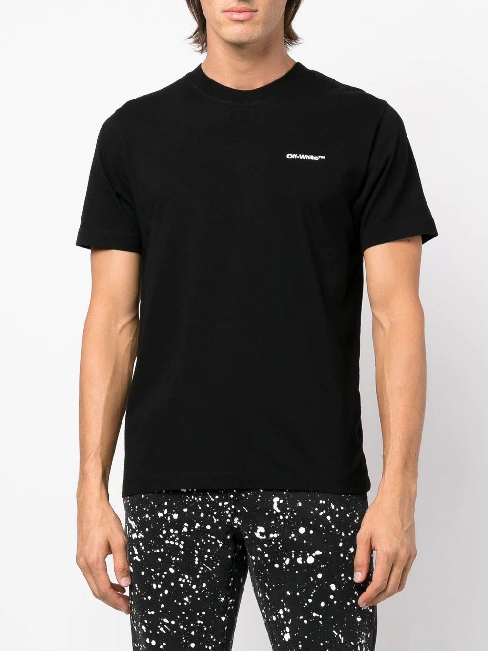 Off-White Wave Diag-stripe cotton T-shirt - Image 3