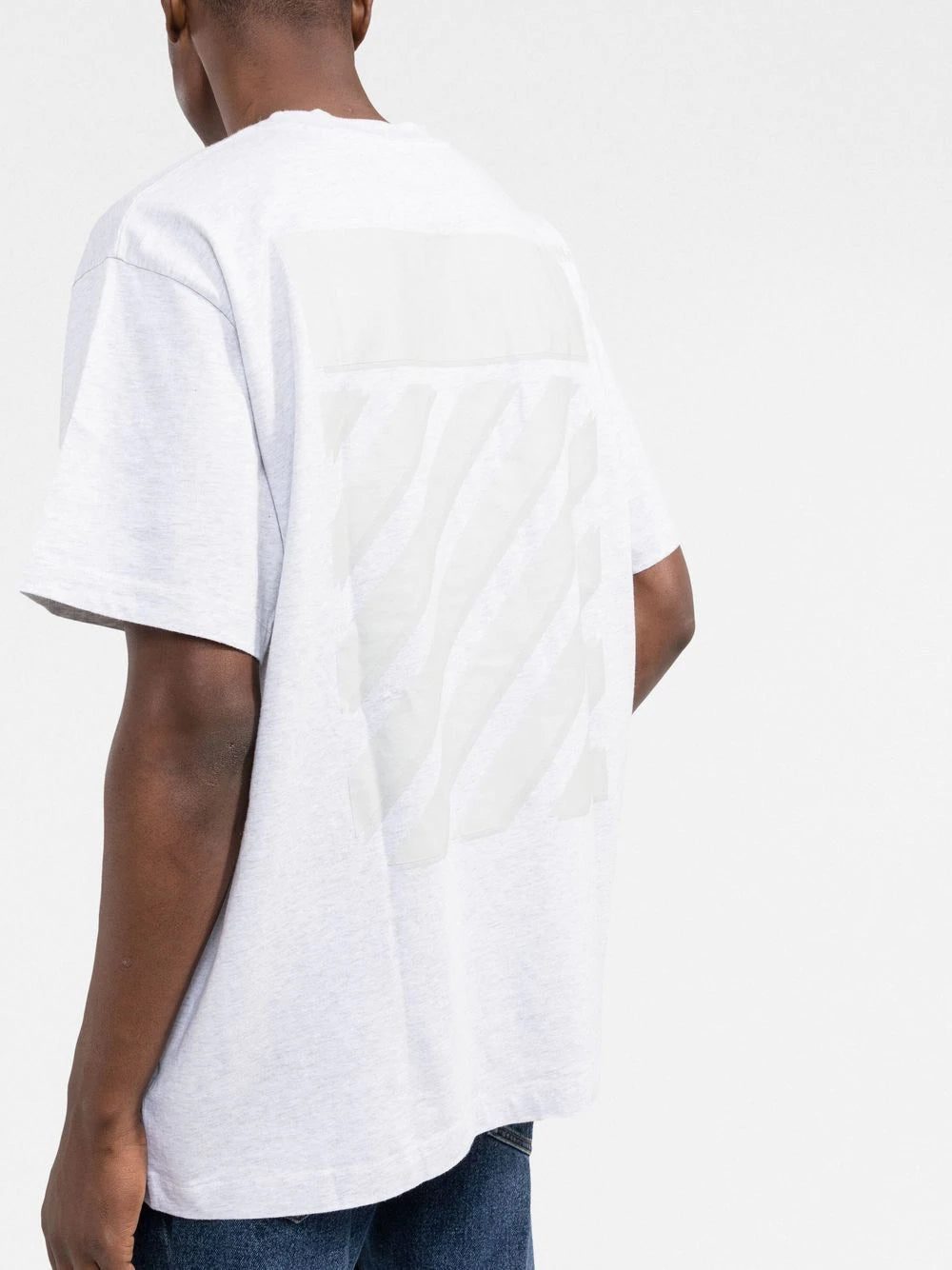 Off-White Diag stripe print T-shirt - Image 3
