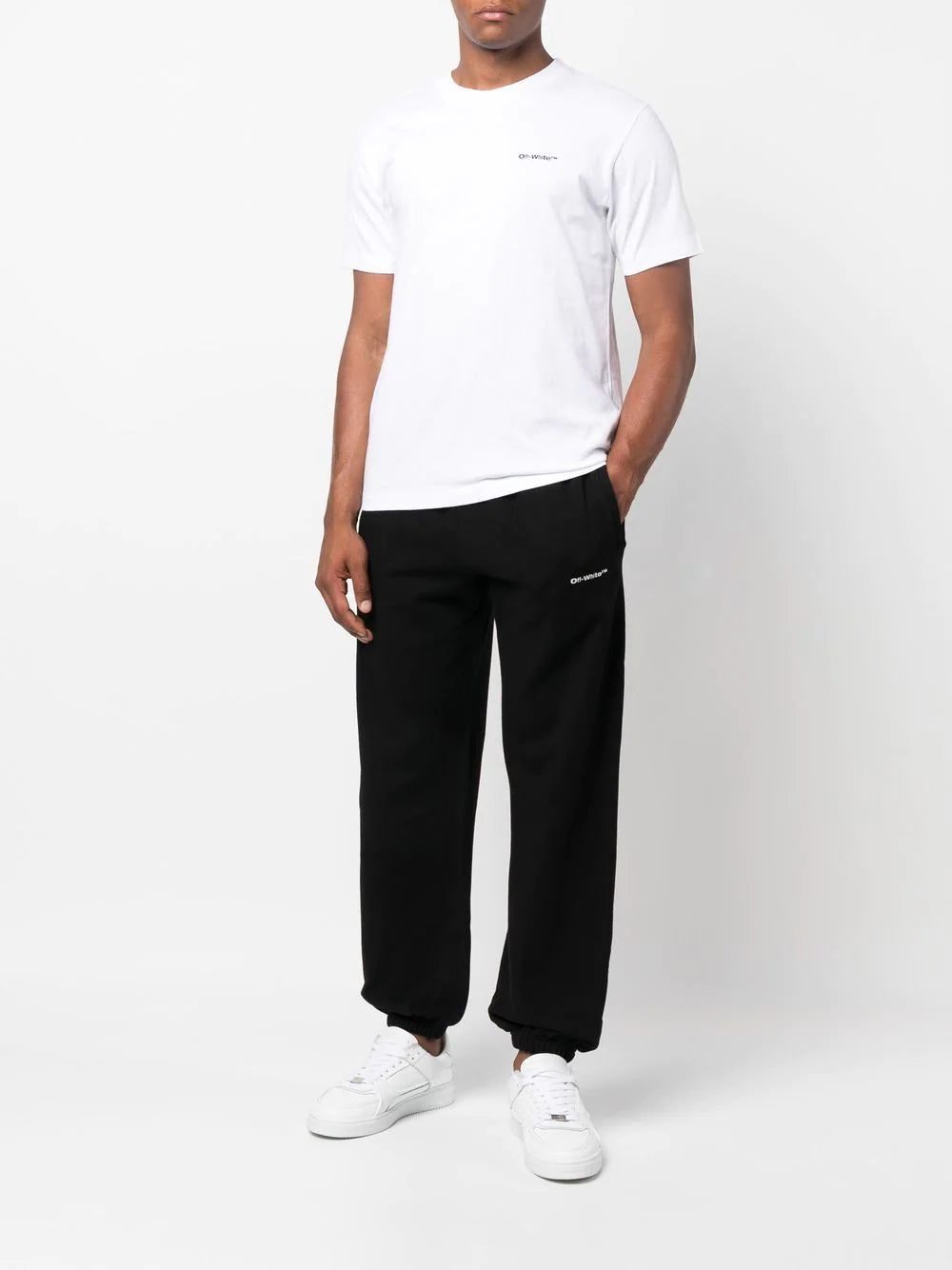 Off-White Wave Diag-Stripe cotton T-shirt - Image 2