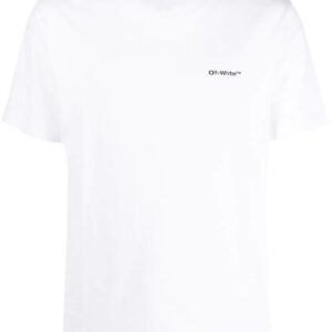 Off-white Wave Diag-Stripe cotton T-shirt