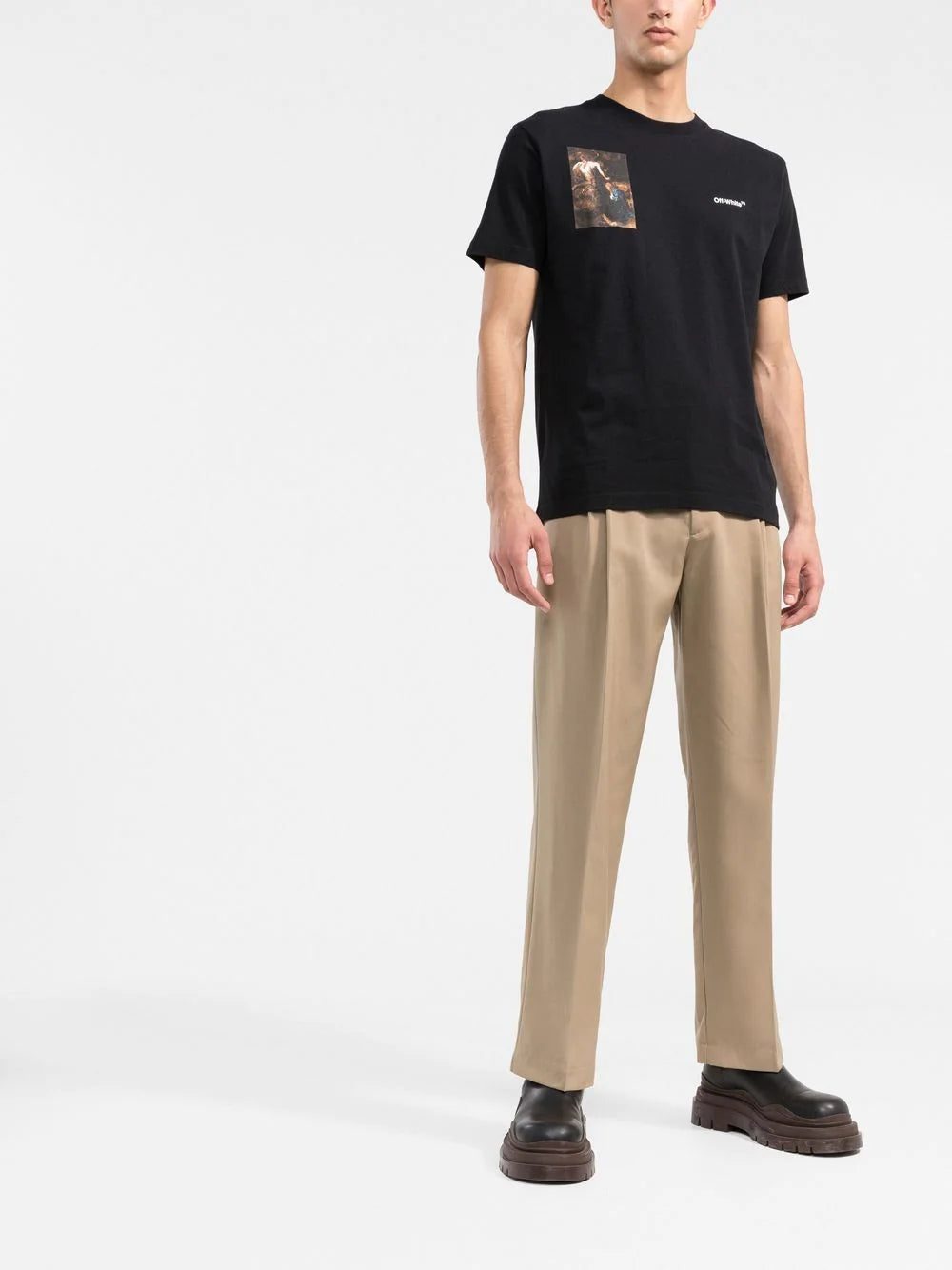 Off-white Caravaggio Lute-print T-shirt - Image 2