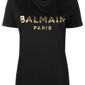 Balmain  logo-print cotton T-shirt