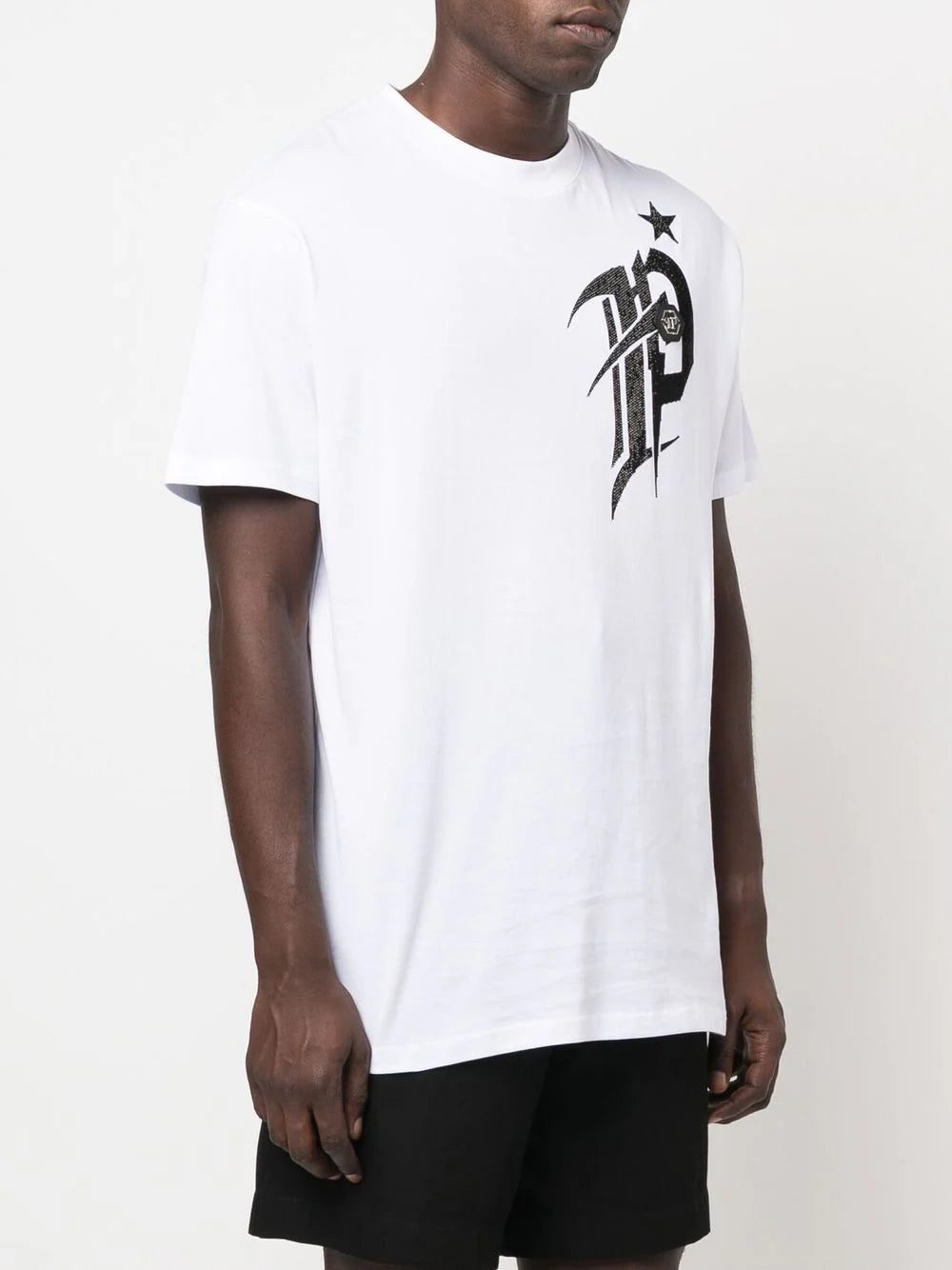 Philipp Plein logo-print short-sleeved T-shirt - Image 4