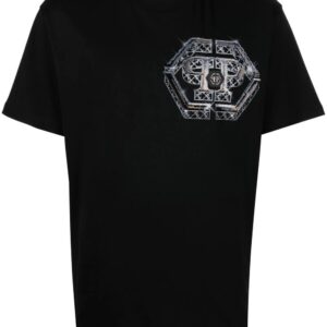 Philipp Plein  Hexagon logo print T-shirt