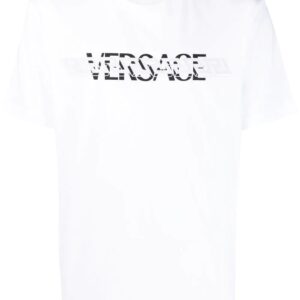 Versace  logo-print crew-neck T-shirt