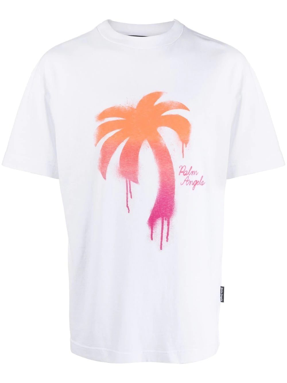 Palm Angels Palm Tree-print cotton T-shirt