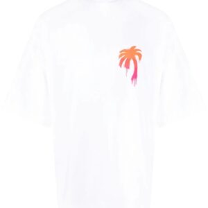 Palm Angels  spray-effect logo-print T-shirt