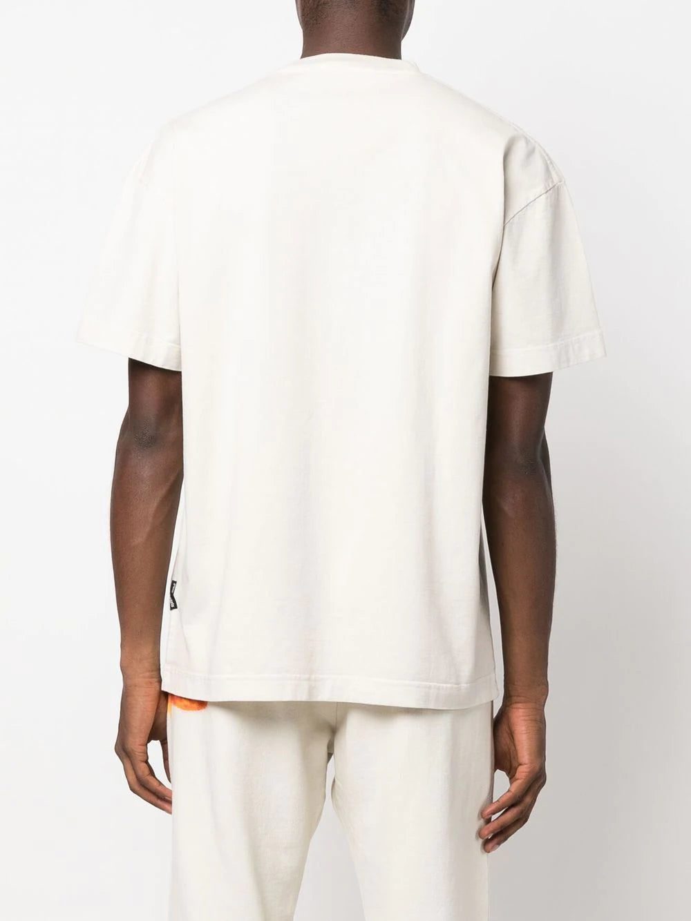Palm Angels burning logo print T-shirt - Image 4