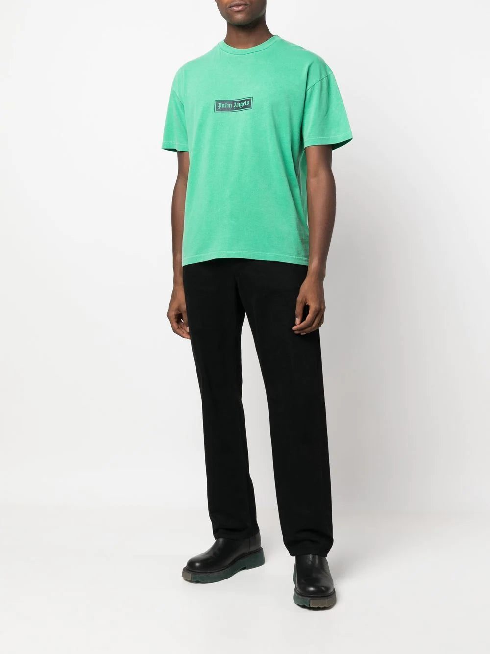 Palm Angels box logo-print T-shirt - Image 2