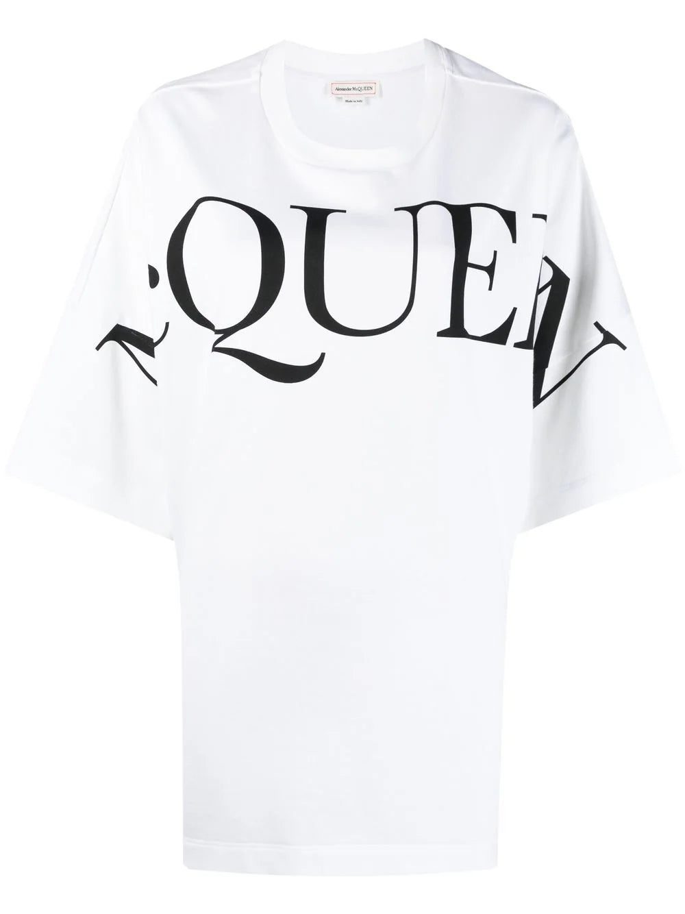 Alexander McQueen logo-print oversized cotton T-shirt