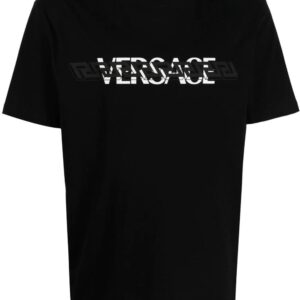 Versace  logo-print crew-neck T-shirt