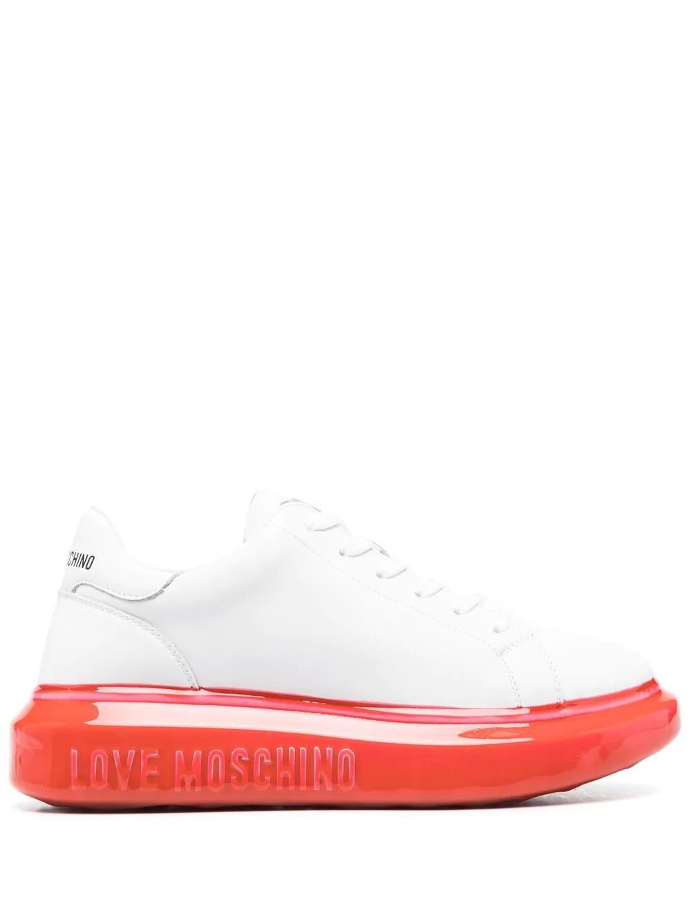 Love Moschino logo-print low-top sneakers