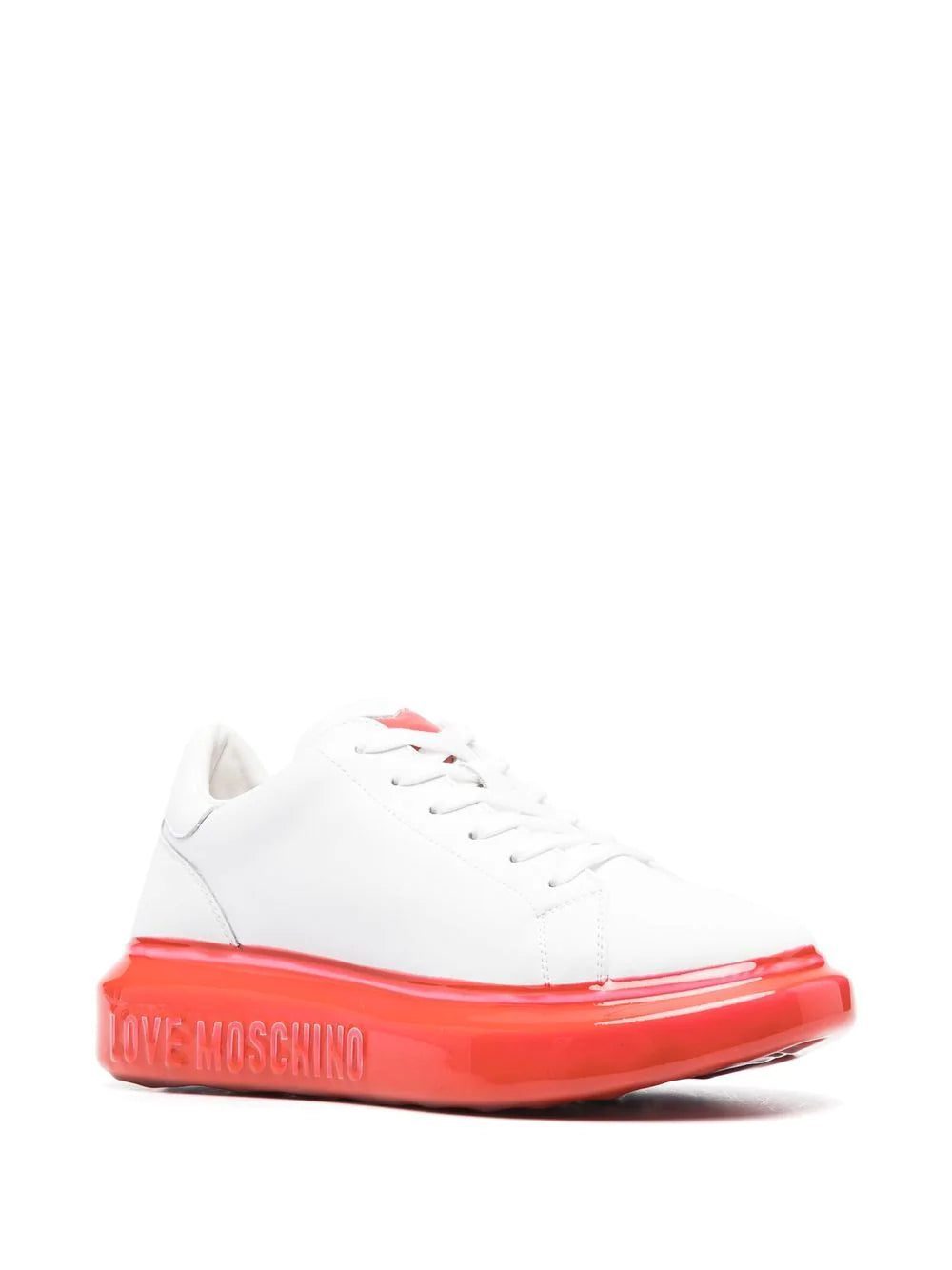 Love Moschino logo-print low-top sneakers - Image 2
