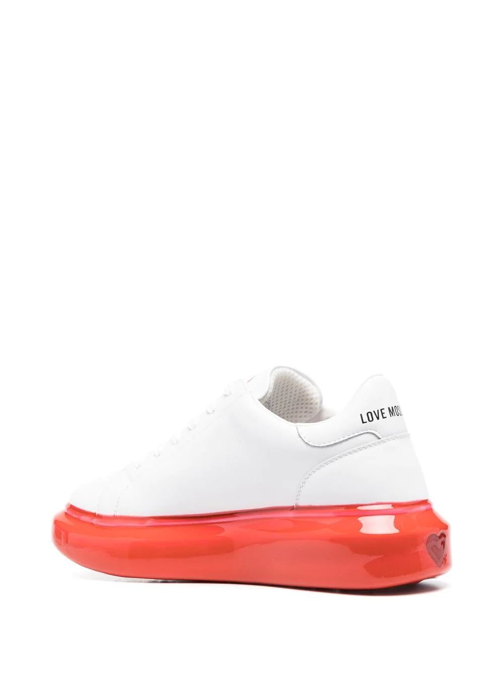 Love Moschino logo-print low-top sneakers - Image 3