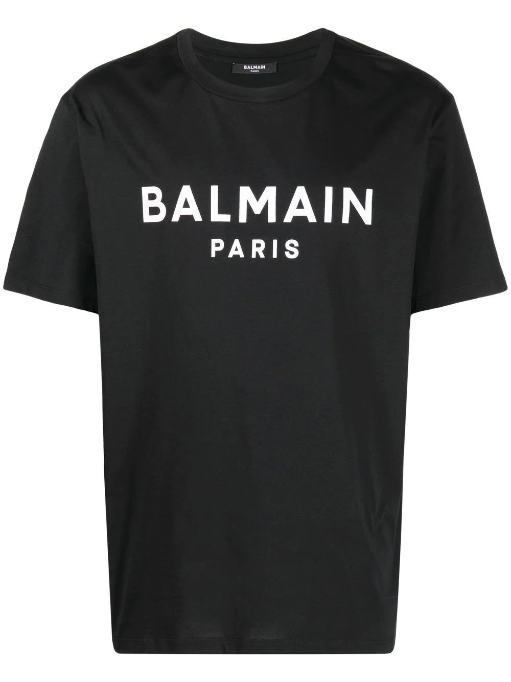 Balmain logo-print crew neck T-shirt