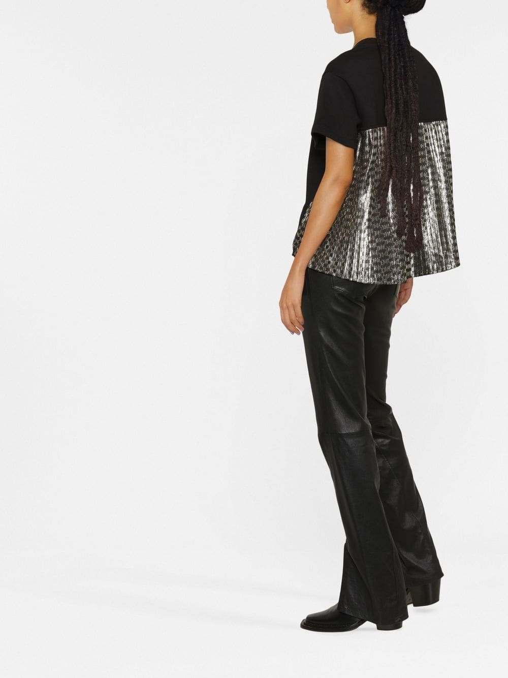 Karl Lagerfeld monogram-print panel sweatshirt - Image 3