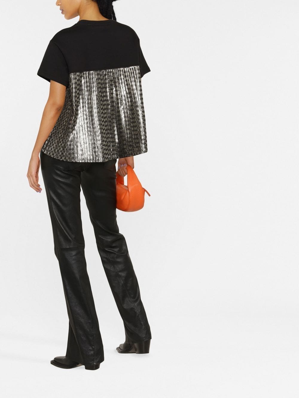 Karl Lagerfeld monogram-print panel sweatshirt - Image 4