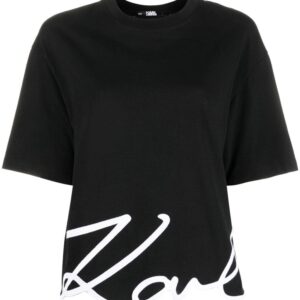 Karl Lagerfeld Signature Hem T-shirt
