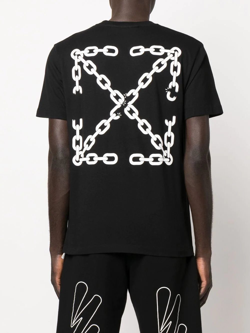 Off-white Chain Arrows-print T-shirt - Image 4