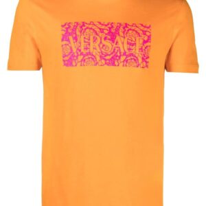 Versace  logo-print short-sleeved T-shirt