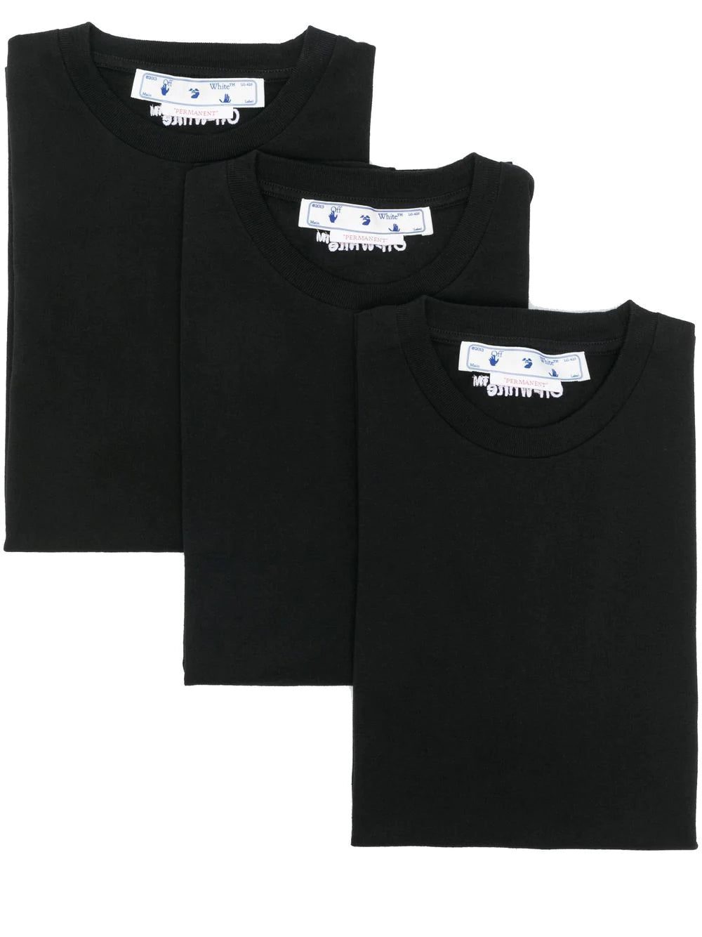 Off-White short-sleeve 3-pack T-shirt