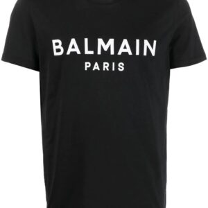 Balmain  logo-print round-neck T-shirt