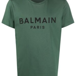 Balmain logo-print round-neck T-shirt